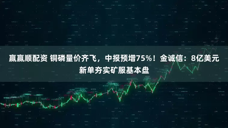 赢赢顺配资 铜磷量价齐飞，中报预增75%！金诚信：8亿美元新单夯实矿服基本盘